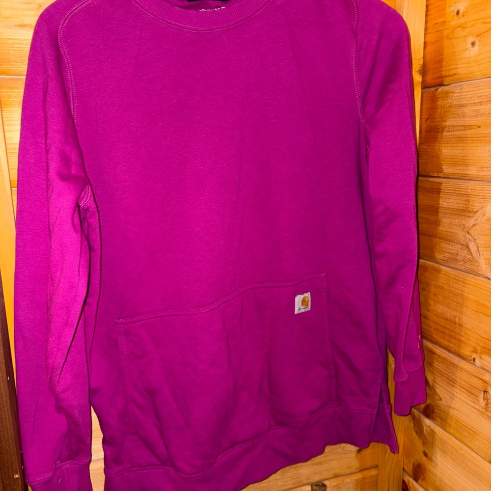 Carhartt Women’s Fuchsia Crewneck Sweater